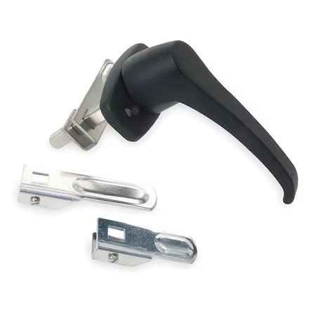 Cam Latch, Nonlocking, Black Powder Coated,  1Xnz8