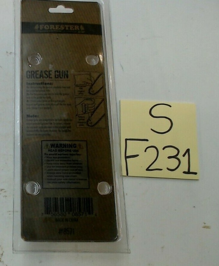 Forester 8571 Grease Gun