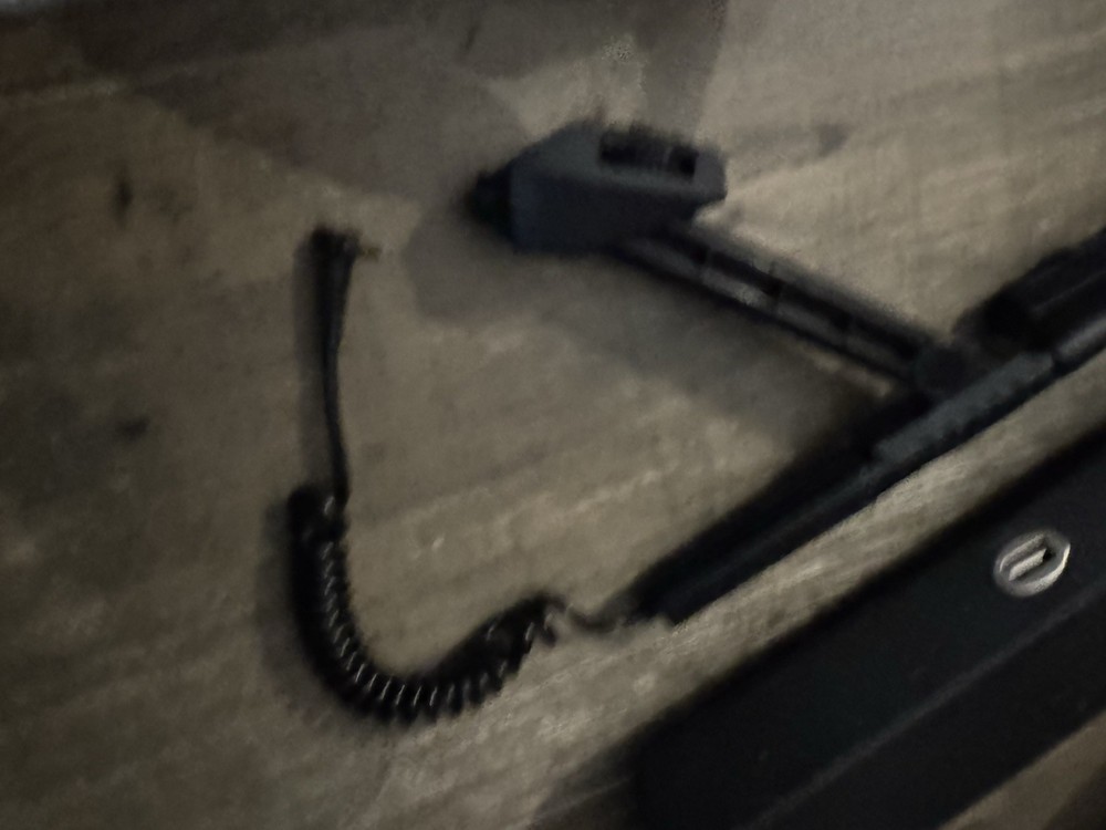 Vintage GAF Gooseneck Microphone with Inline Volume Control & Case