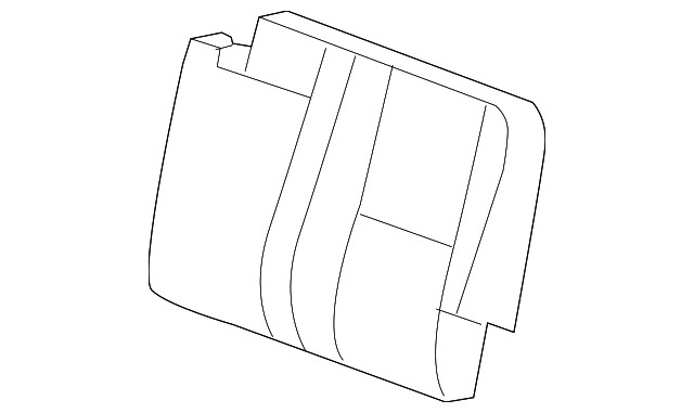 Genuine GM Seat Back Pad 22771052
