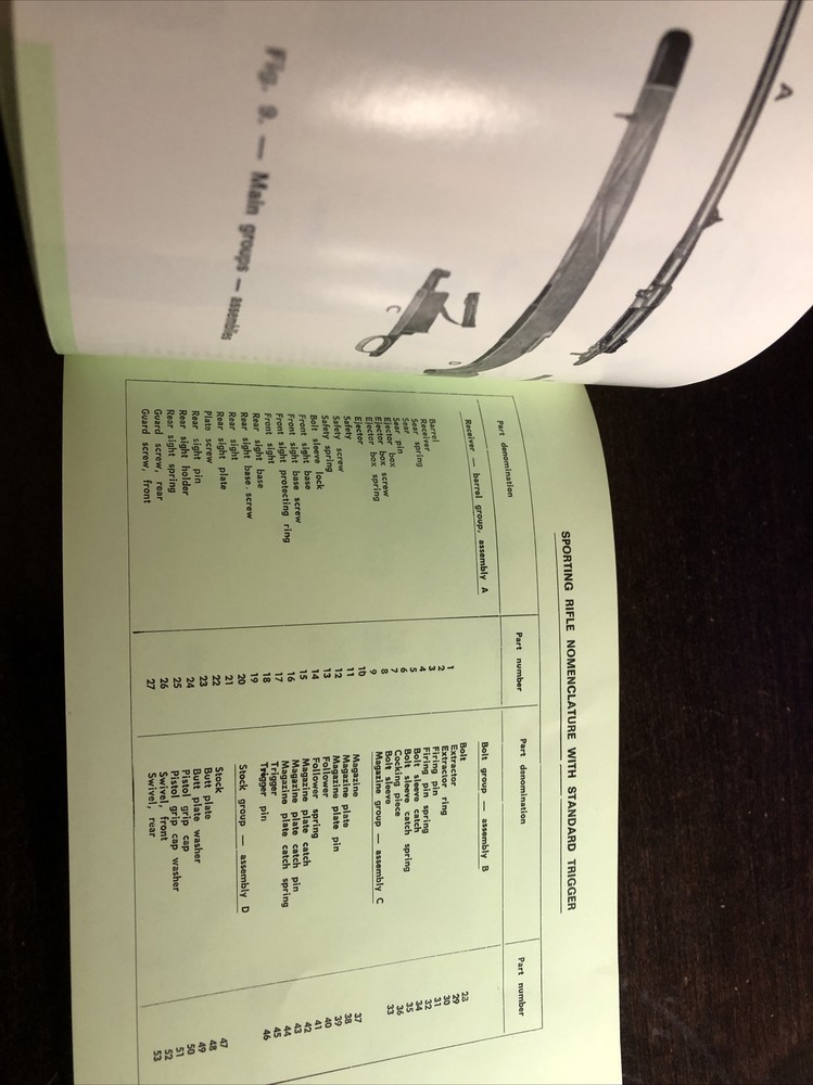 instruction manual Mark X precision sporting rifles X2