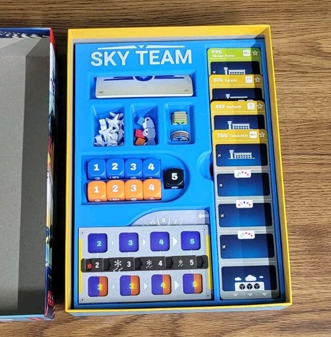 Sky Team - Box Insert - Fits the Turbulence Expansion! Storage Solution upgrade