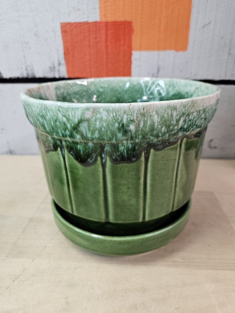 Caleramics Drip Glaze Planters