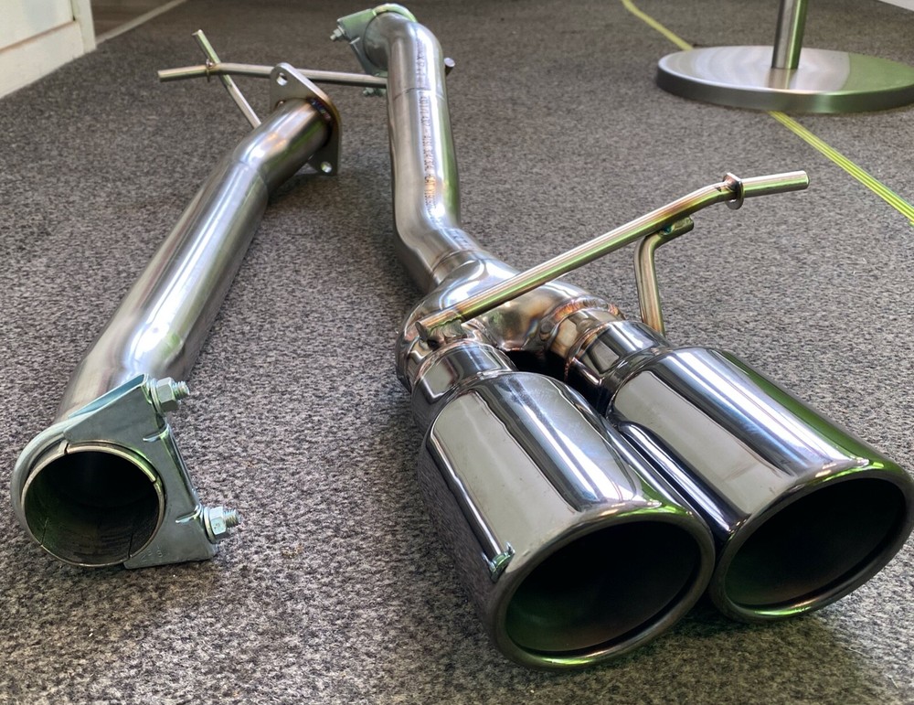 PIPE DYNAMICS Fiesta ST180 Combo exhaust Back Box Delete & Resonator Delete