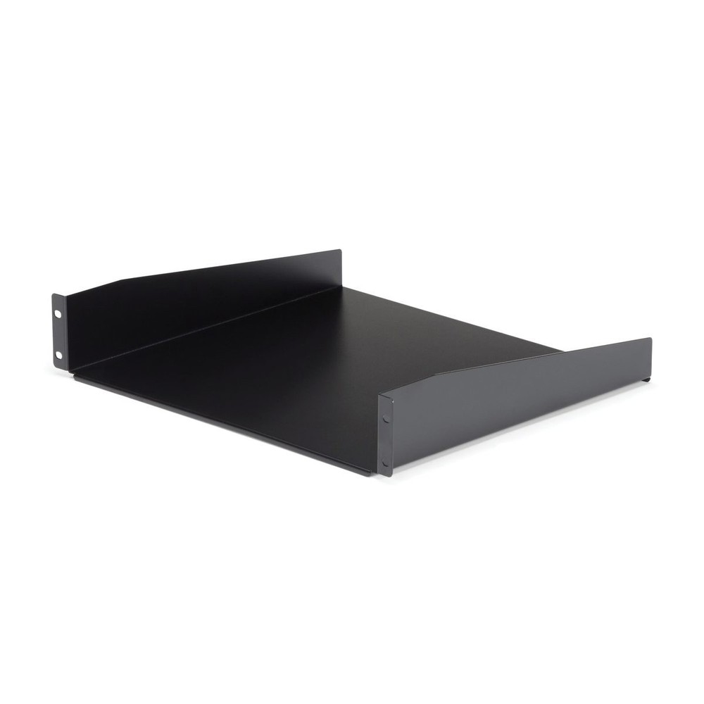 StarTech Standard Universal 2U Server Rack Cabinet Shelf, 44.2lbs Capacity