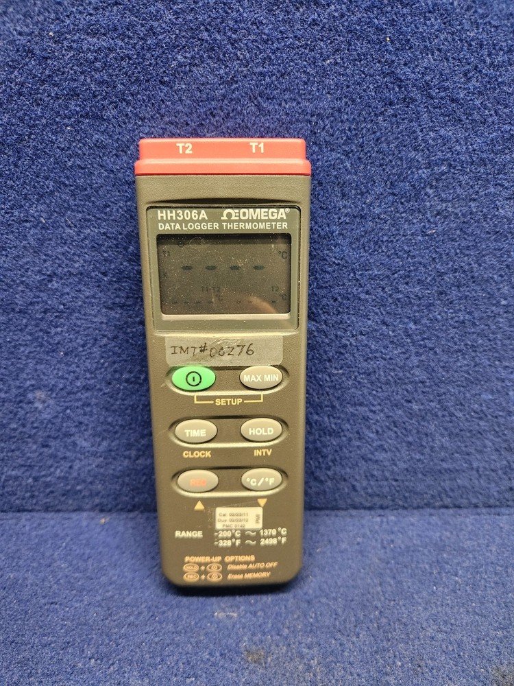 OMEGA HH306A DATA LOGGER THERMOMETER