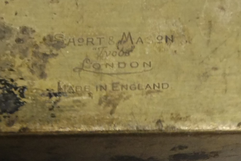 Antique SHORT and MASON Clinometer::Survey Tool