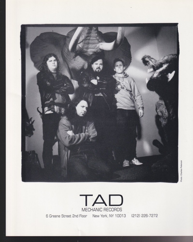 tad   press kit for  inhaler 1993