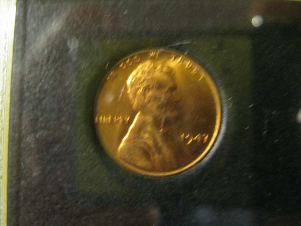 1947 P US Mint Set Brilliant Uncirculated!