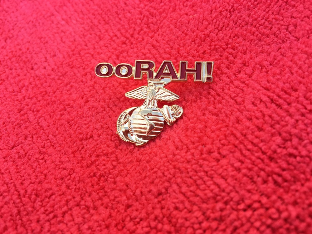 USMC OORAH! HAT/LAPEL PIN