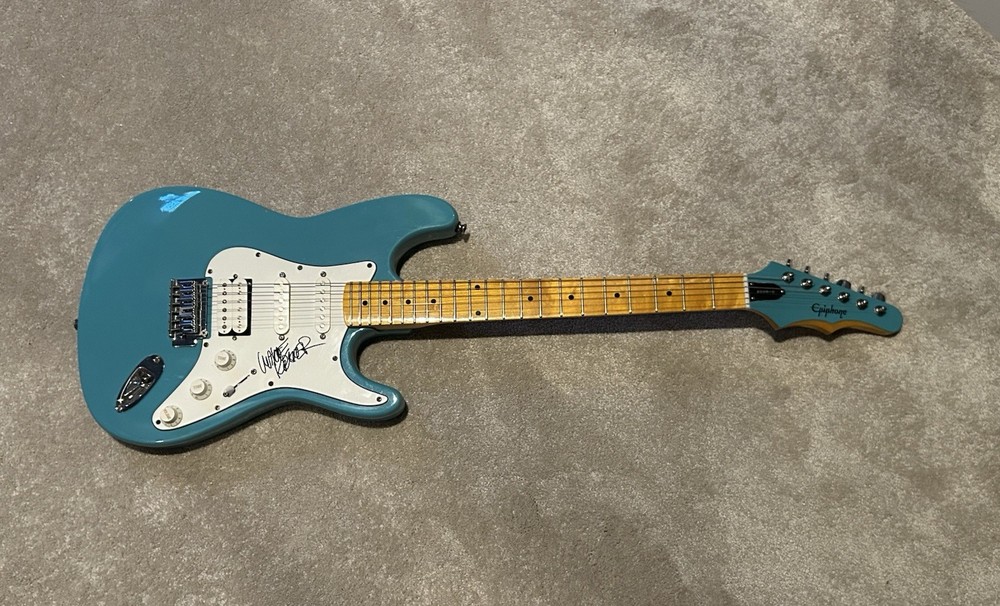 Wayne Kramer Signed Guitar Autographed MC5