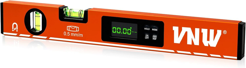 16Inch Digital Level LCD Display Bubble Light up Function Multi Purpose Magnetic