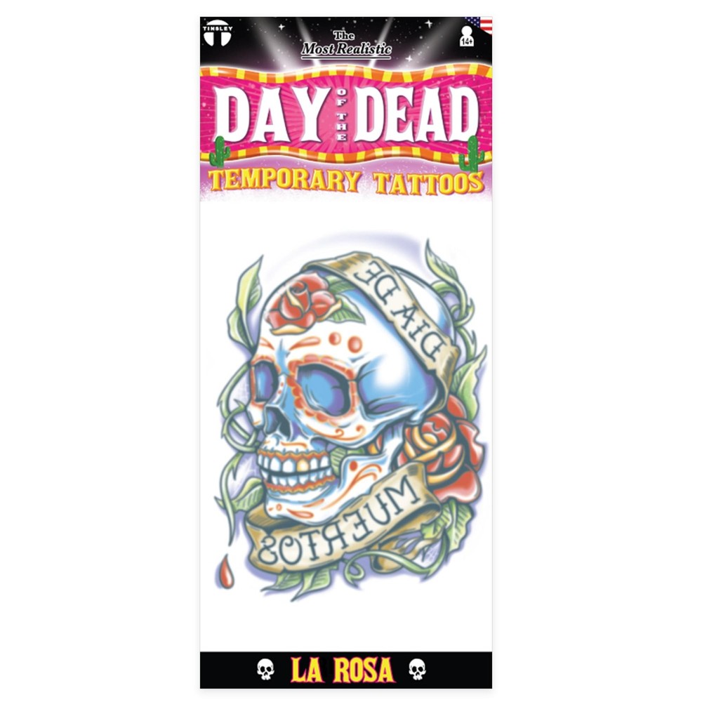 La Rosa Dotd Tattoo Costume Accessory