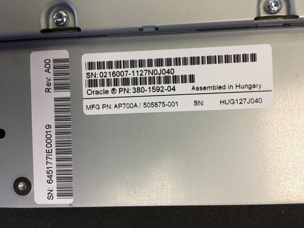 HP BRSLA-0704-DC Model: EB658C#103
