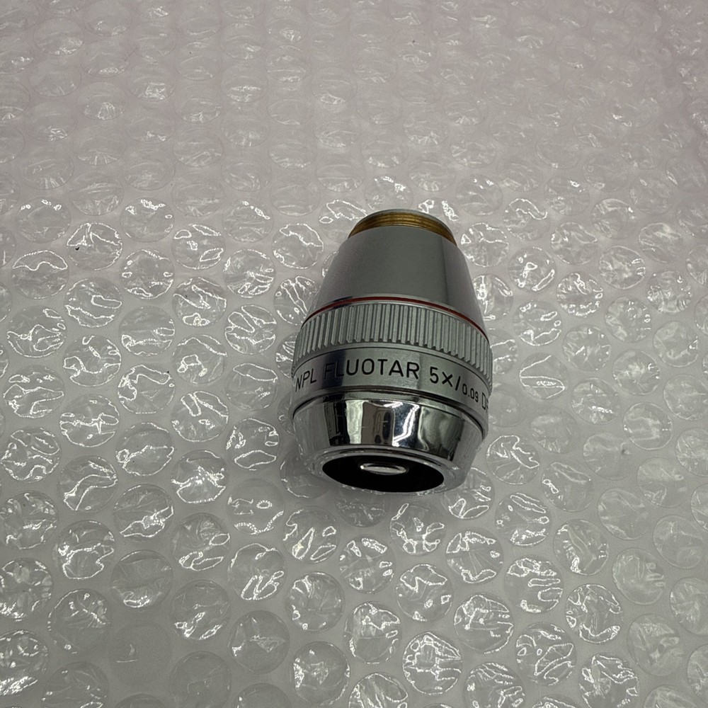Leitz Wetzlar 569248 NPL Fluotar 50x/0.09 Microscope Objective