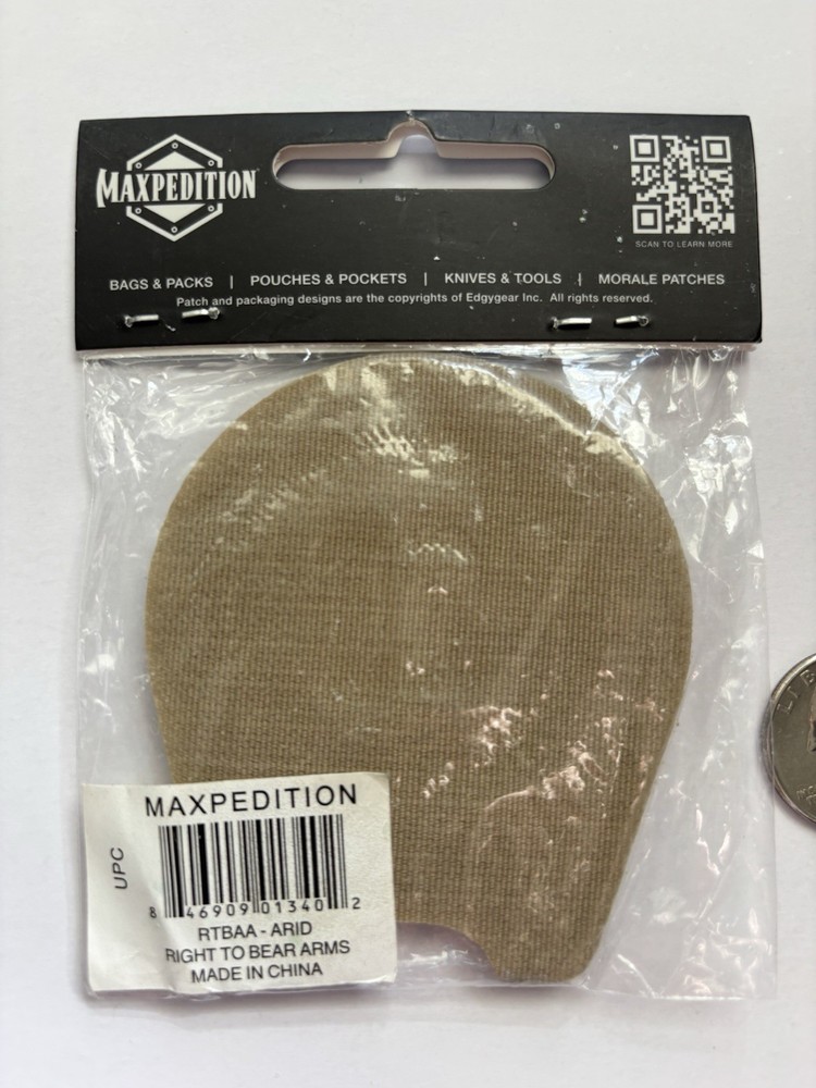Maxpedition Morale Patch 2nd Amendment Bag and Pack Patch New