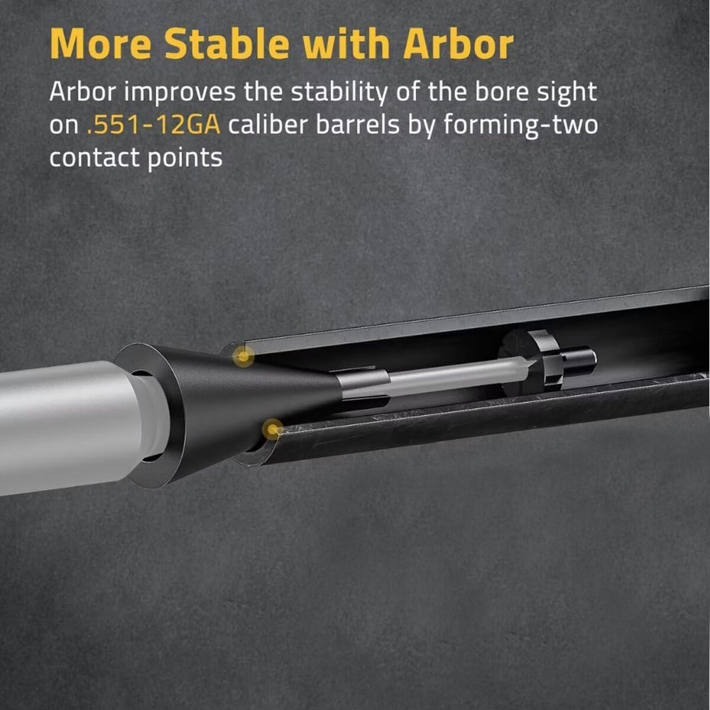 Professional Laser Bore Sight Kit For Multiple Caliber Upgraded Red Bore Sighter