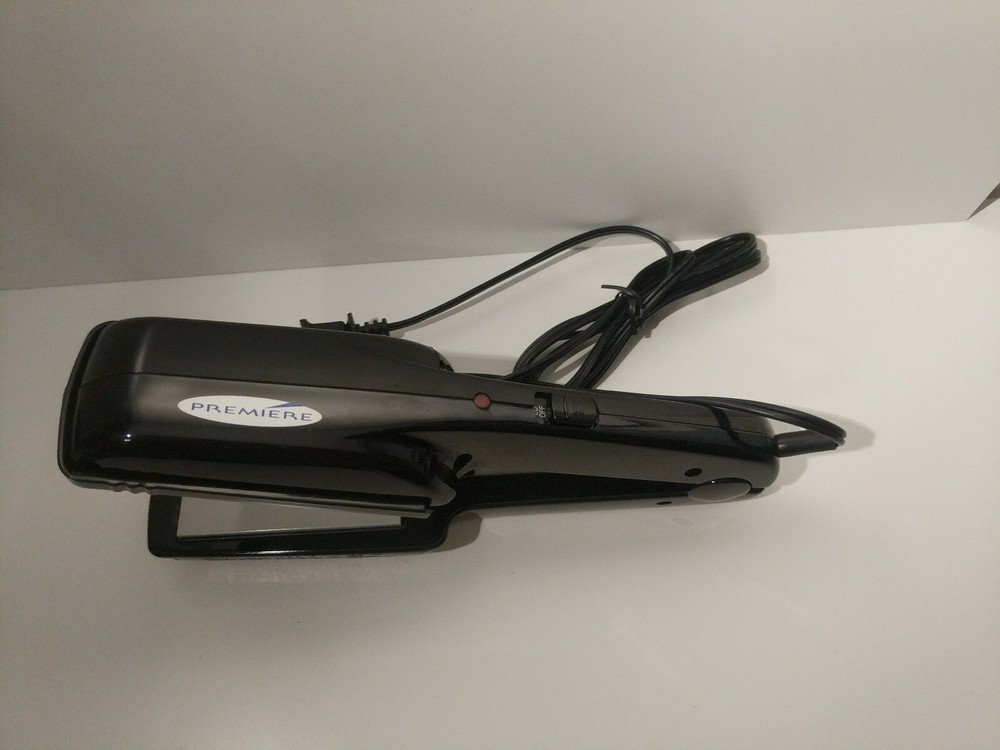 Premier Professional ceramic straighting iron. With removable guide teeth Curle