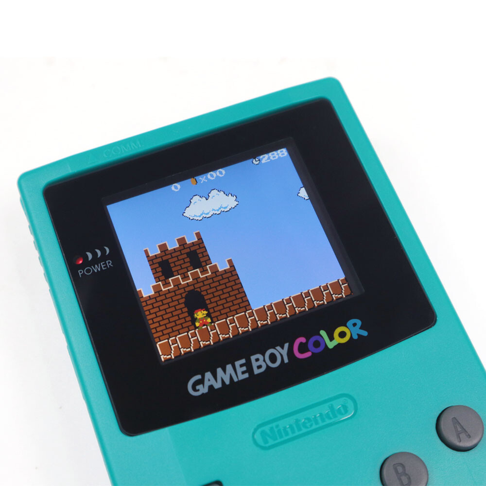 Drop In Menu IPS Backlight LCD Kit For Gameboy Color GBC W/Patterned Screen
