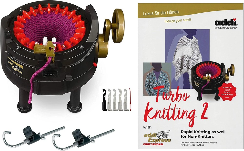 addi Express Professional + Pattern Book - OPEN BOX - DROP STITCH