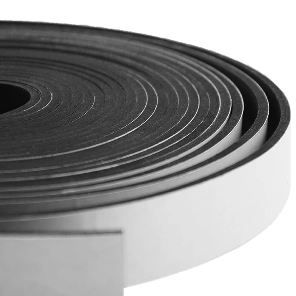 Neoprene Solid Rubber Strips with Adhesive Backing 1/8 .125" Thick X 1" Wide ...