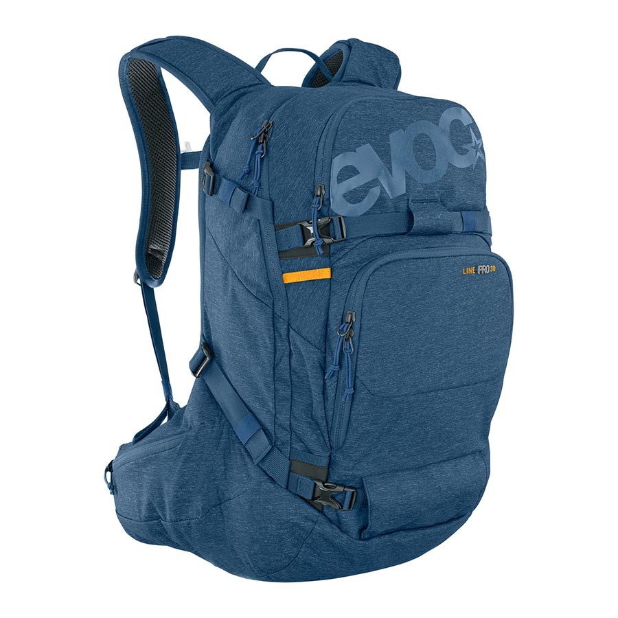 EVOC Line Pro 30 Snow Backpack with Removable Back Protector & Ski Attachments