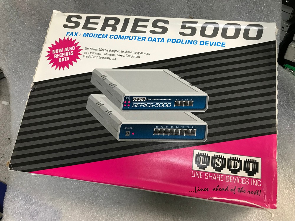 LSDI Series-5000 Fax/Modem Computer Data Pooling Device  (NEW)