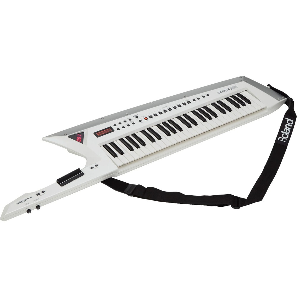 Roland AX-Edge Keytar Synthesizer, White