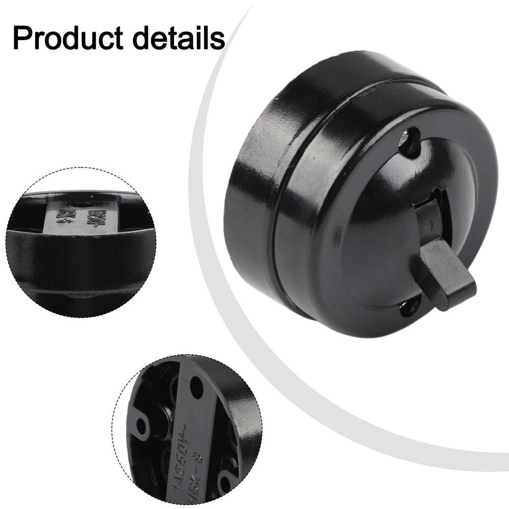 Switch Single Control 1PC 220-250V Home Decoration Light Switch Retro Style