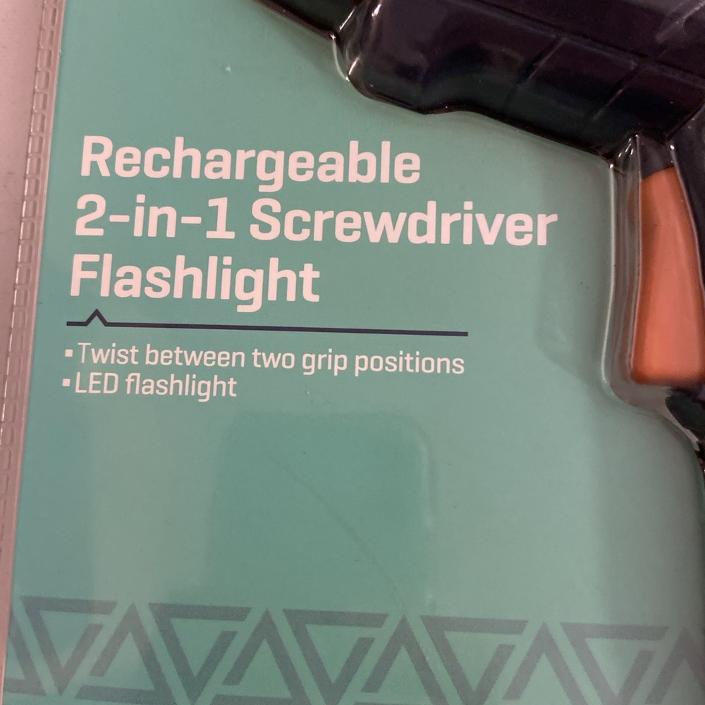 Blue Ridge 4V 2 in 1 Rechargeable Screwdriver w/ Flashlight (BR2004U)