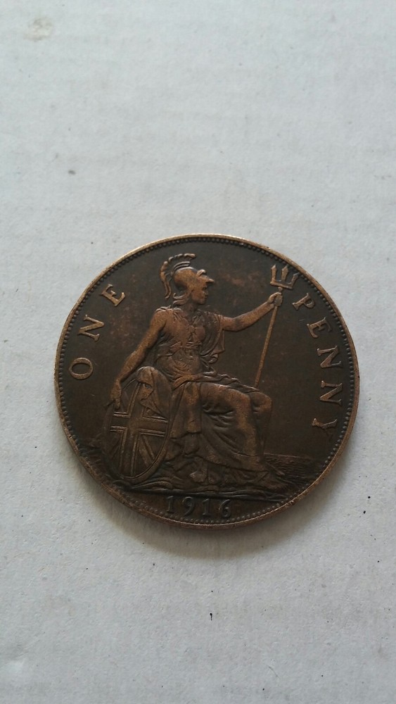 1916 Great Britian One Penny