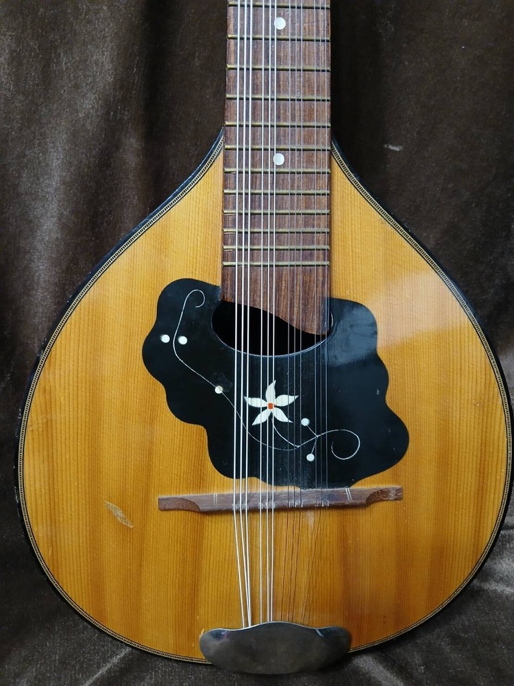 VINTAGE NICE SOUNDING 12 STRING TEARDROP MANDOLIN**SEE VDO**
