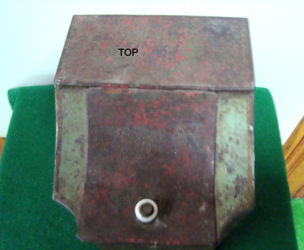 Vintage Victorian spice /tea bin (item #1)