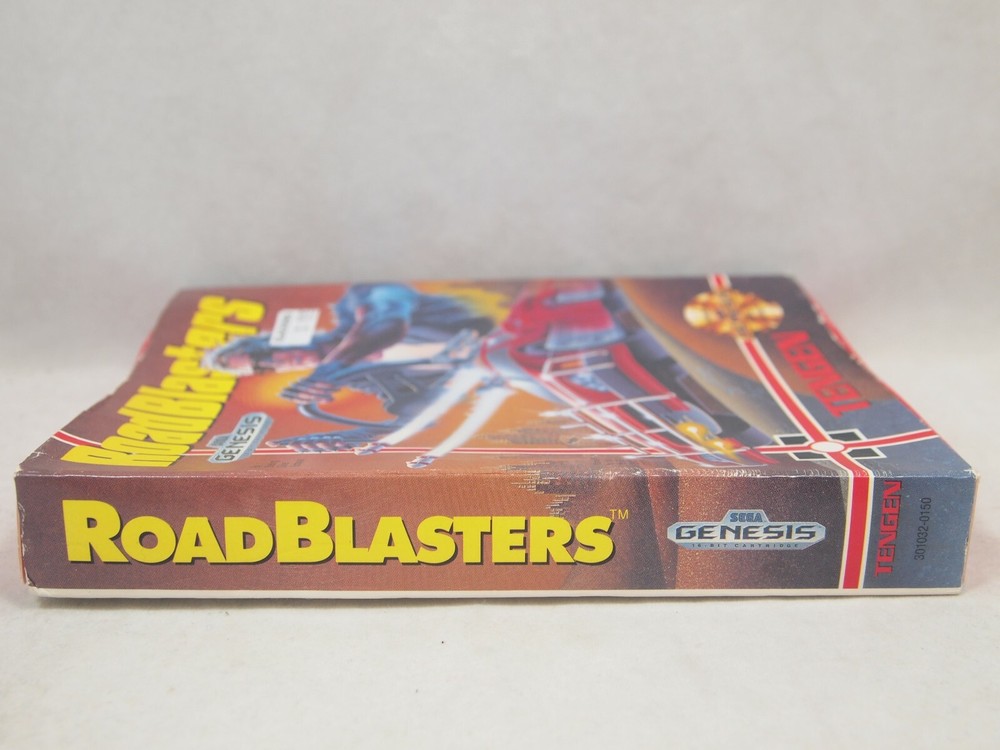 RoadBlasters Case (SEGA Genesis) Authentic CARDBOARD BOX ONLY!