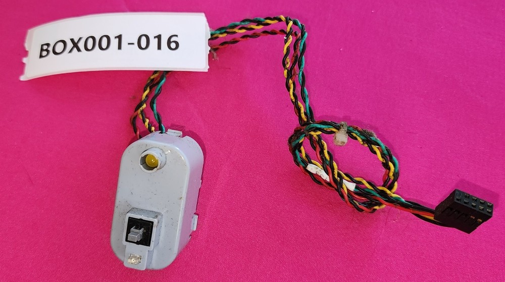 BOX001-016 - HP DESKTOP POWER BUTTON SWITCH 313133 - USED