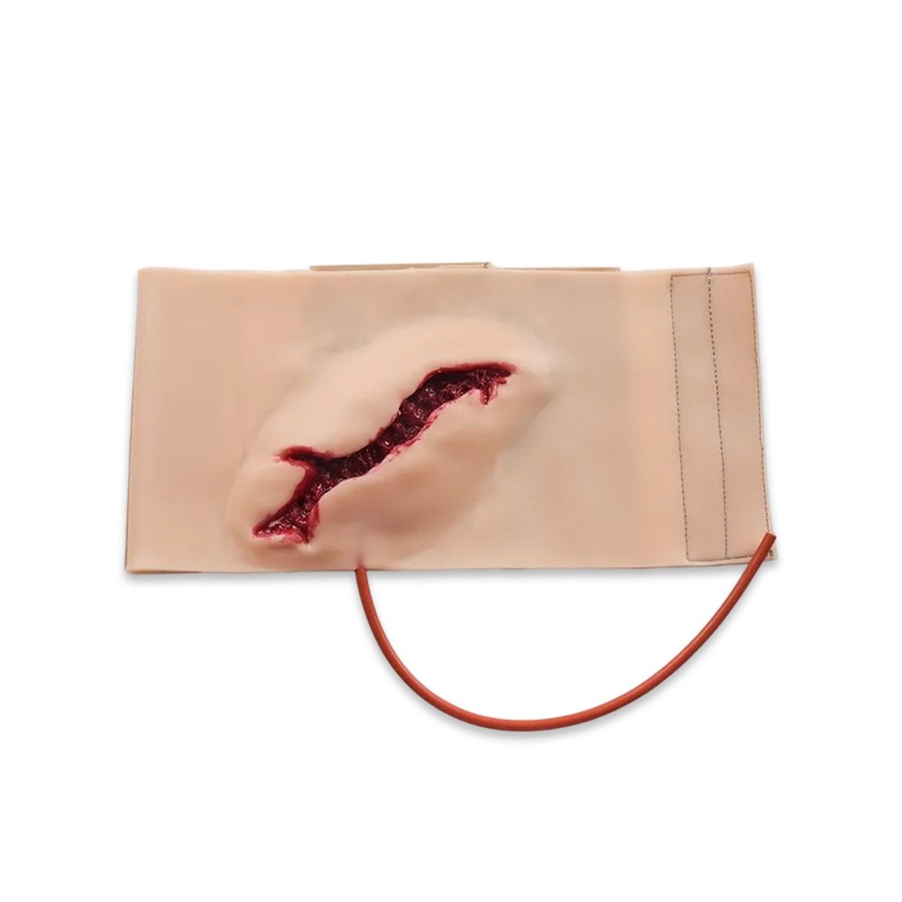 Wearable Leg Laceration Wound Training Model, Bleeding Control Practice Kit