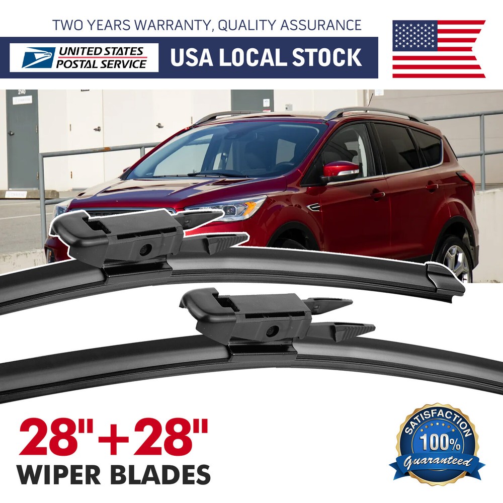 For 2013-2019 Ford Escape 28"&28" Windshield Wiper Blade High quality Durable US