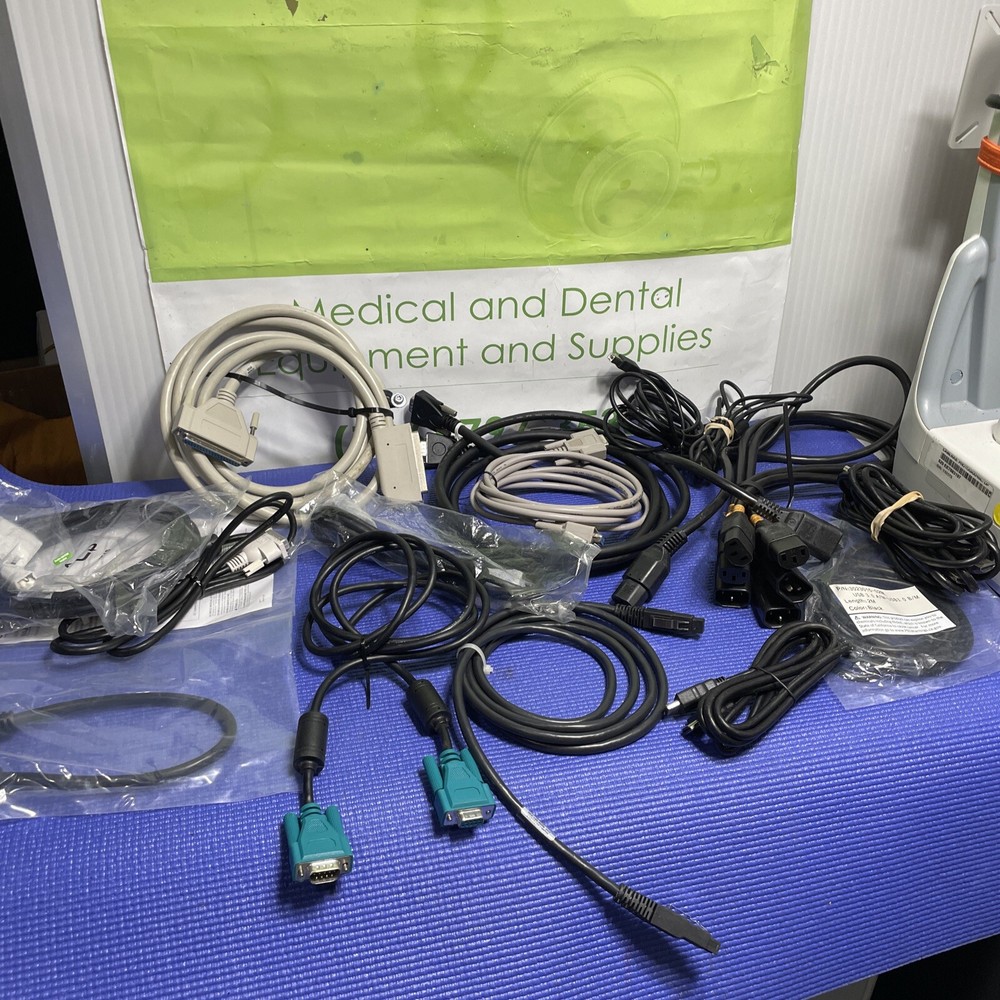 Lot  Cables Adapter Medical Equipment