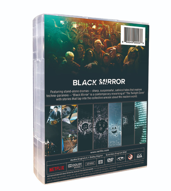 Black Mirror the complete seasons(1-7,Box Set)