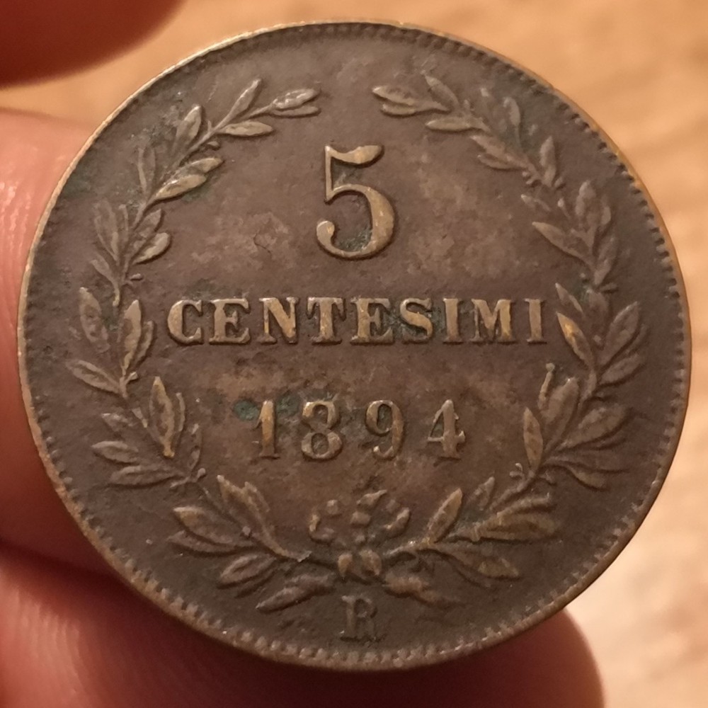 Coin 5 Cent 1894, San Marino, Ref. 8079