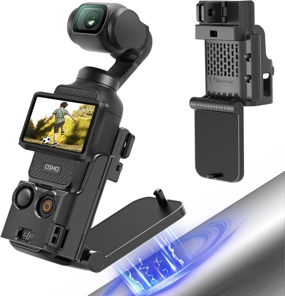 Adjustable Magnetic Mount Stand for DJI Osmo Pocket 3 - Secure & Versatile
