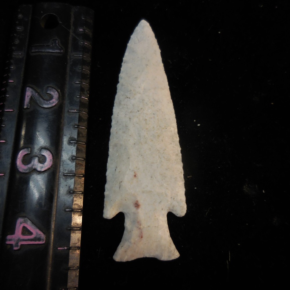 WHITE HARDIN POINT--CLASSIC FORM AND FLAKING
