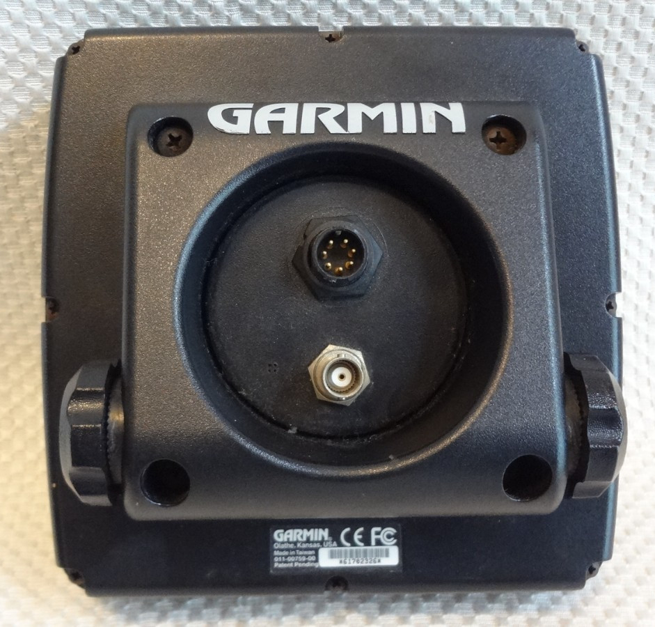 GARMIN GPSMAP 182C MARINE CHART PLOTTER FISHFINDER GPS UNIT w/ KNOBS & COVER