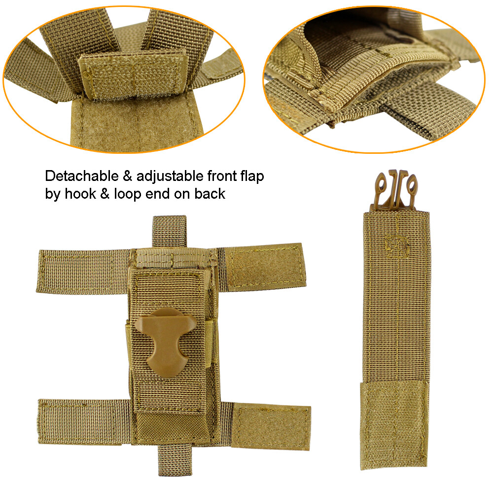 Multitool Pouch Sheath Folding Knife Sheath Pouch Molle Flashlight Mag Pouch