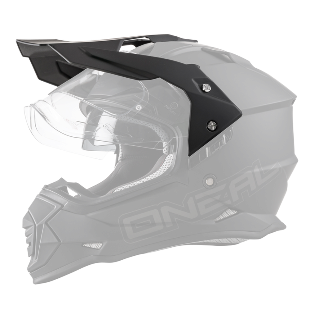 O'Neal Sierra II Solid Replacement Visor - Flat Black