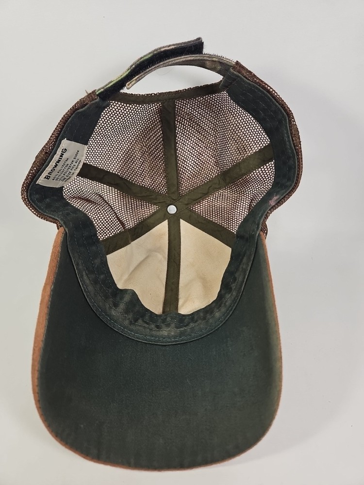 Browning Mossy Oak Hat Cap Camo Mesh Adjustable