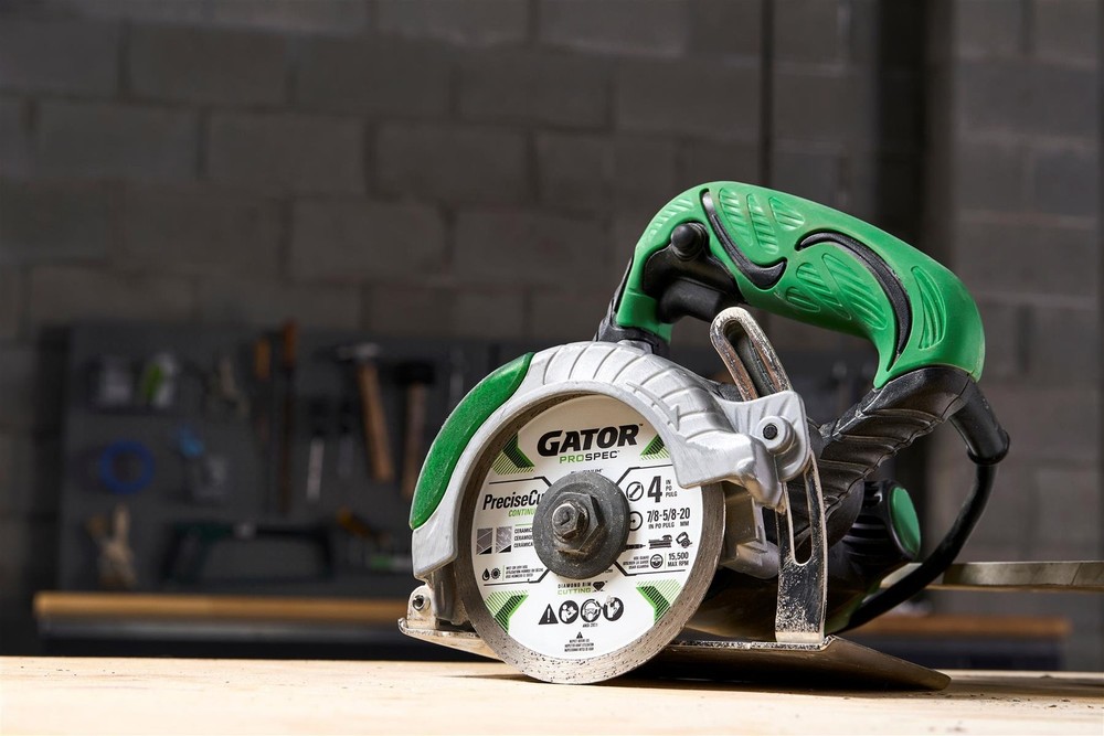 Gator 4" PreciseCut Continuous Diamond Cutting Blade- 397677