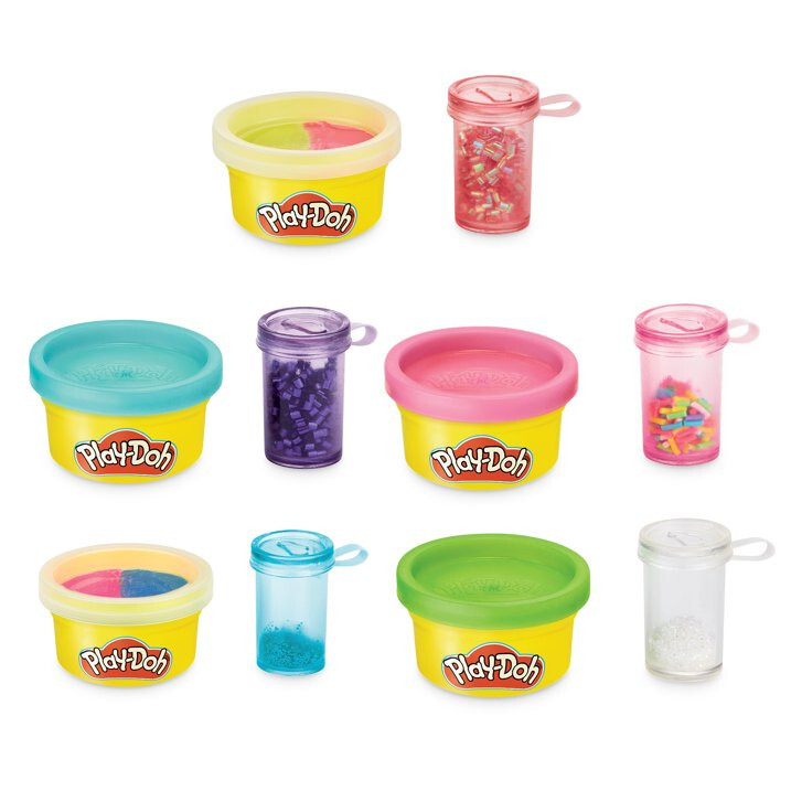 Play-Doh Mixing Studio Kit with 5 Super Cloud and 5 Scented Modeling Compound
