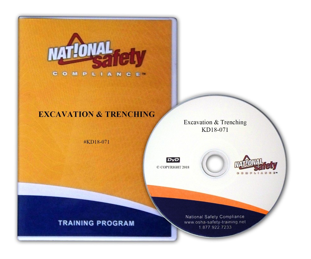 Excavation & Trenching  DVD Video Training Kit