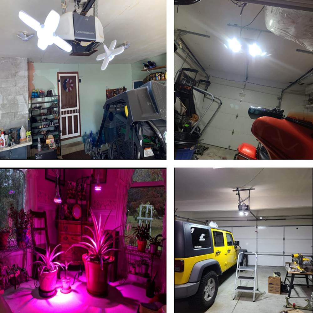 2 pack 8" Flexible Light Bulb Lamp Socket Adapter Extender 360° Adjustable E27